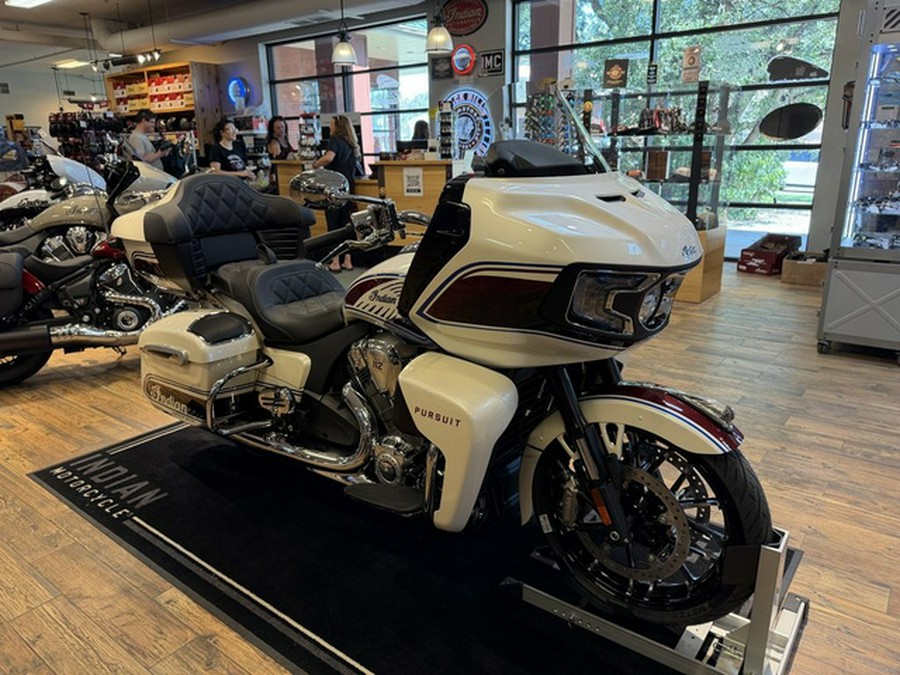 2026 Indian Pursuit Limited Signature Series Frontier Pearl / Revere Red