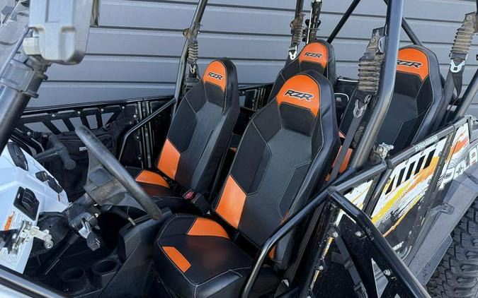 2012 Polaris® Ranger RZR® 4 800 EPS White/Orange Madness