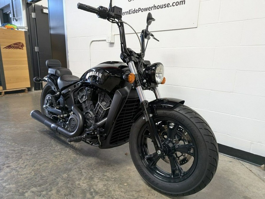 2023 Indian Scout Bobber Sixty Black Metallic