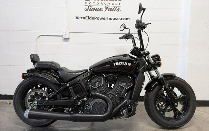 2023 Indian Scout Bobber Sixty Black Metallic