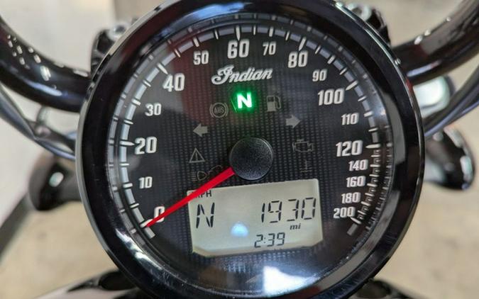 2023 Indian Scout Bobber Sixty Black Metallic
