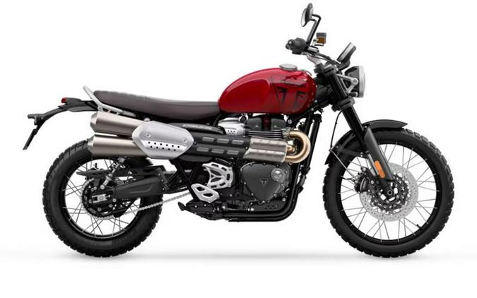 2025 Triumph Scrambler 1200 X Carnival Red
