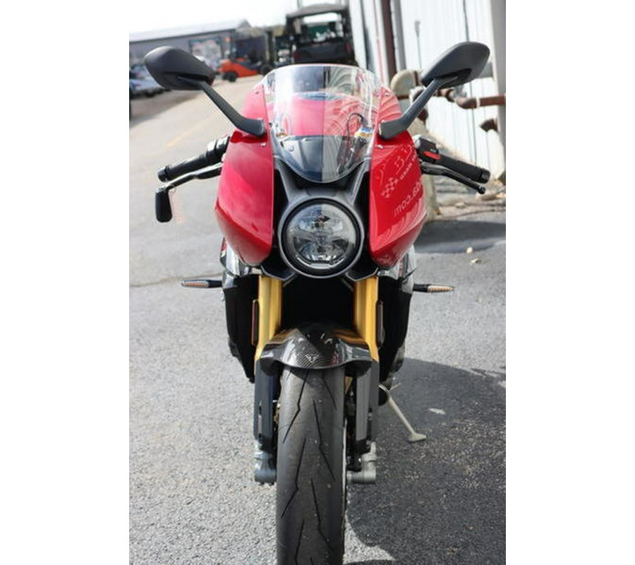 2022 Triumph Speed Triple 1200 RR Red Hopper Storm Grey