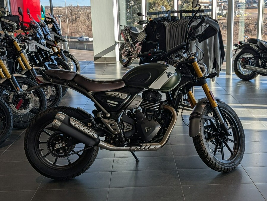 2025 Triumph Scrambler 400 X