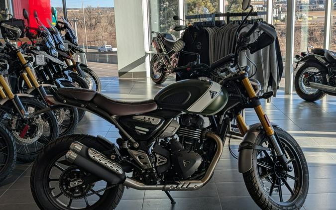 2025 Triumph Scrambler 400 X