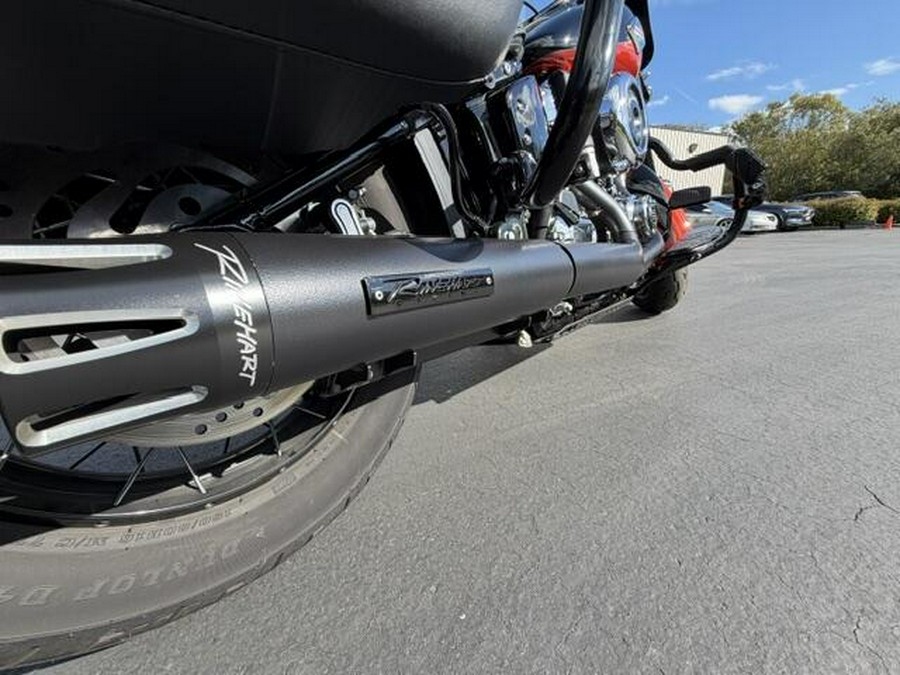 2025 Harley-Davidson Heritage Classic Whiskey Fire / Vivid Black w/Laced Wheels