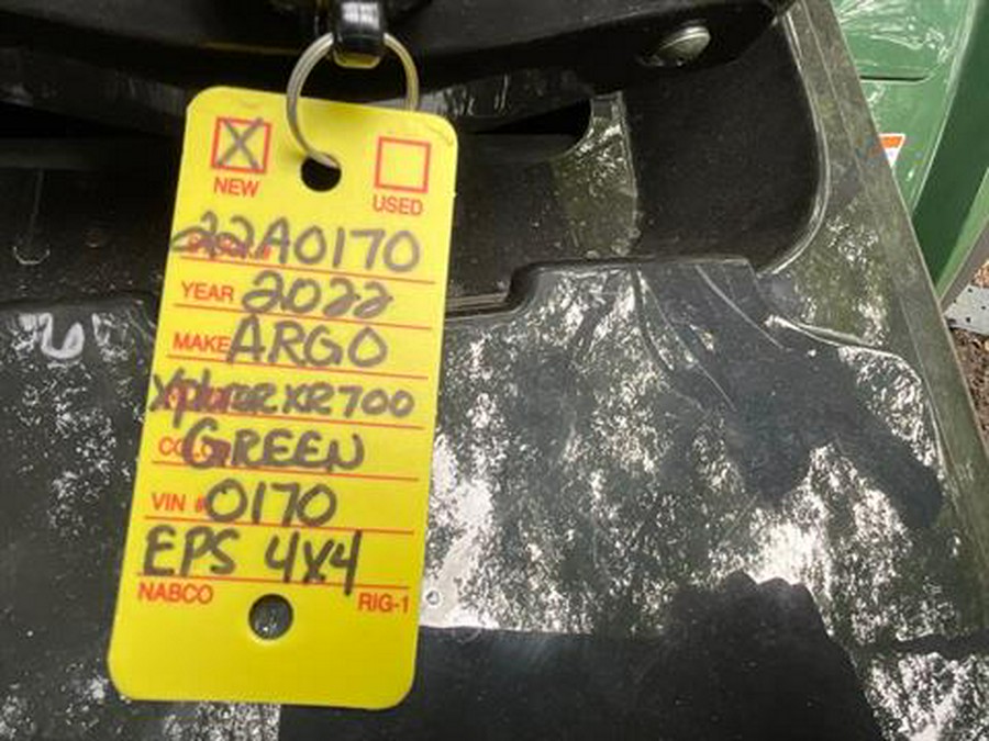 2022 Argo Xplorer XR 700 EPS