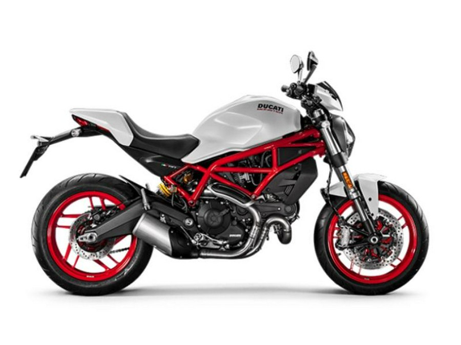 2018 Ducati Monster 797 Plus Star White Silk