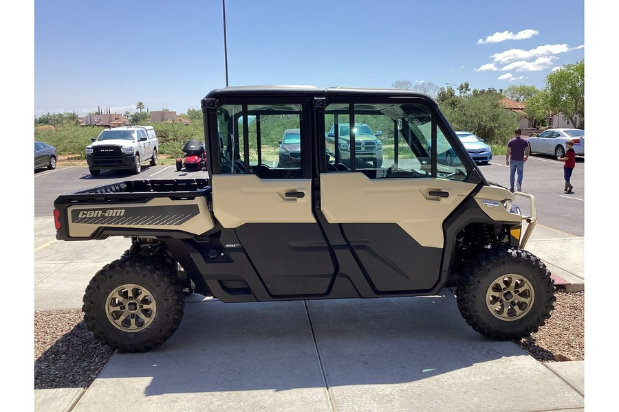 2024 Can-Am Defender MAX Limited HD10 Tan & Black