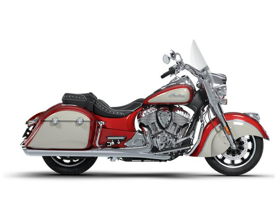 2026 Indian Motorcycle® Springfield® Sunset Red Metallic / Silver Quartz Metallic
