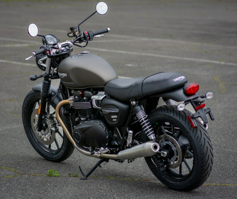 2023 Triumph Speed Twin 900 Matte Ironstone