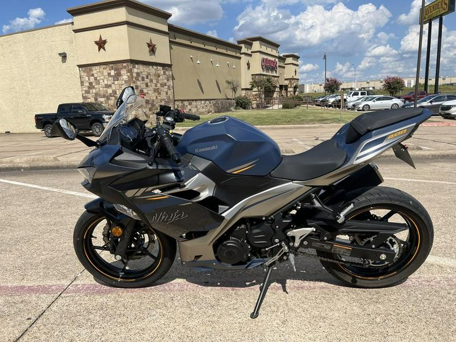 2023 Kawasaki Ninja® 400 Metallic Magnetic Dark Gray/Twilight Blue