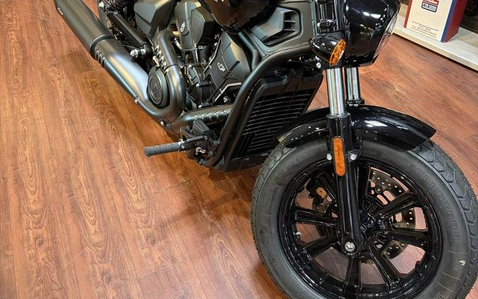 2026 Indian Motorcycle® Scout® Sixty Bobber Black Metallic