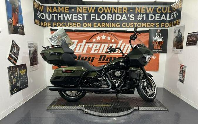 2026 Harley-Davidson Road Glide Limited Olive Steel Metallic / Vivid Black Black Trim
