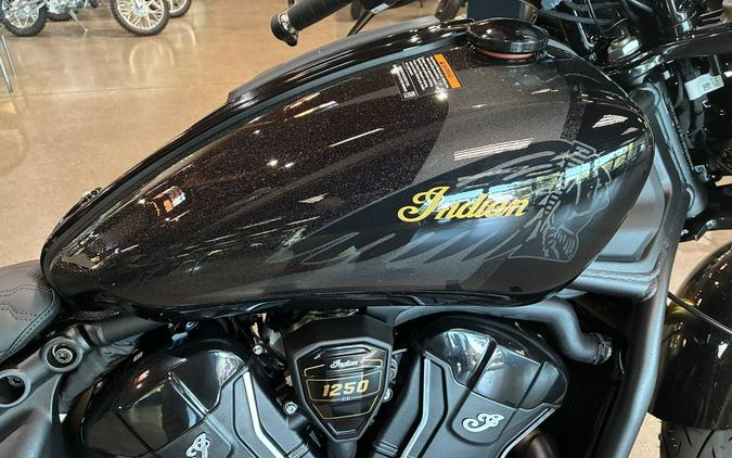 2026 Indian Motorcycle® 101 Scout® Black Crystal with Super Graphite