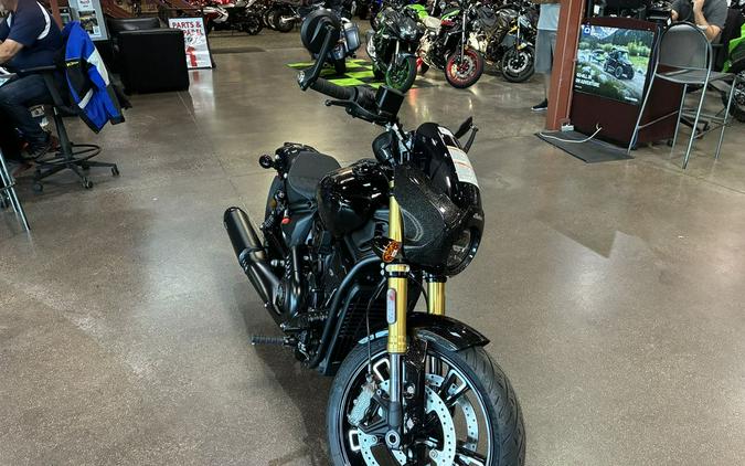2026 Indian Motorcycle® 101 Scout® Black Crystal with Super Graphite