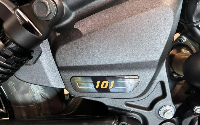 2026 Indian Motorcycle® 101 Scout® Black Crystal with Super Graphite