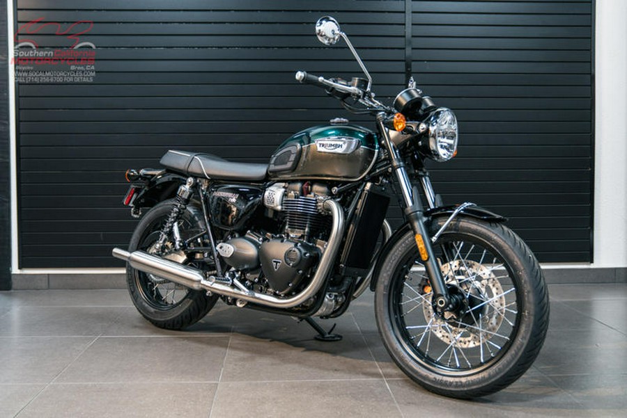 2024 Triumph Bonneville T100 - Competition Green/Ironstone