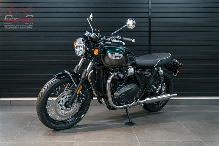 2024 Triumph Bonneville T100 - Competition Green/Ironstone