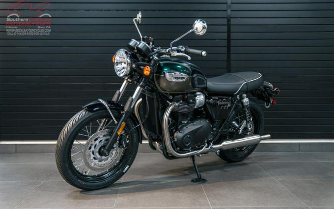 2024 Triumph Bonneville T100 Competition Green/Ironstone