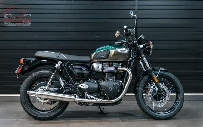 2024 Triumph Bonneville T100 Competition Green/Ironstone