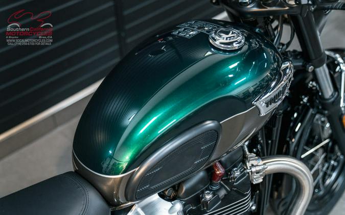 2024 Triumph Bonneville T100 - Competition Green/Ironstone