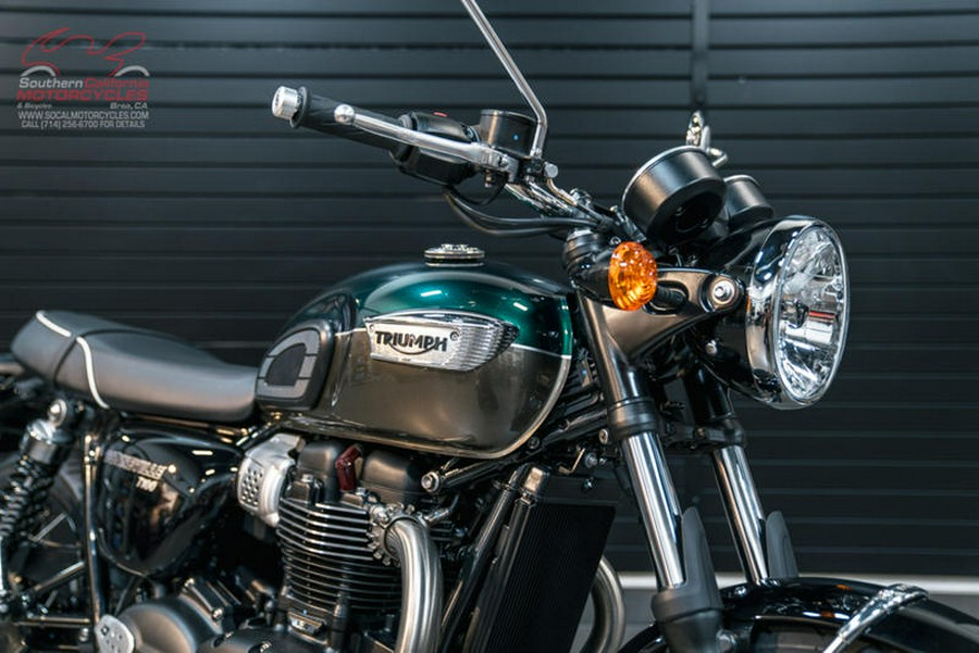 2024 Triumph Bonneville T100 - Competition Green/Ironstone