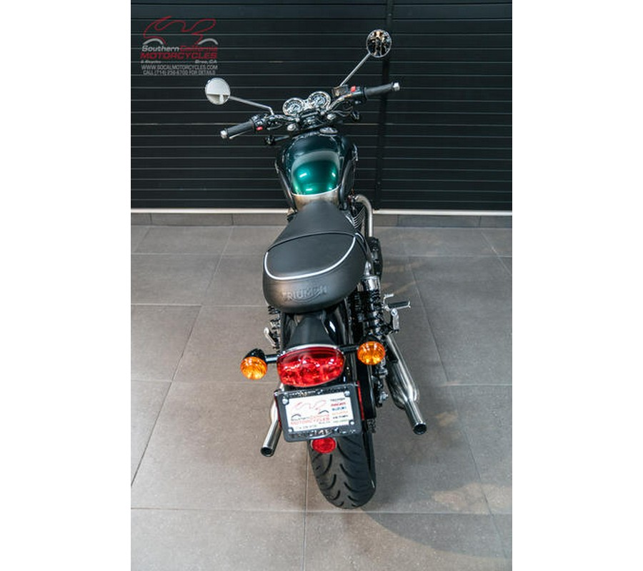 2024 Triumph Bonneville T100 - Competition Green/Ironstone