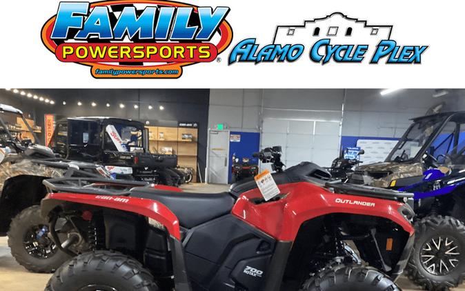 New 2023 CAN-AM OUTLANDER DPS 700 LEGION RED