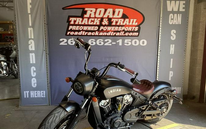 2018 Indian Motorcycle® Scout® Bobber ABS Thunder Black Smoke