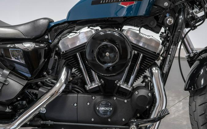 2021 HARLEY-DAVIDSON XL1200X FORTY-EIGHT in Billiard Teal with 7,533 miles!