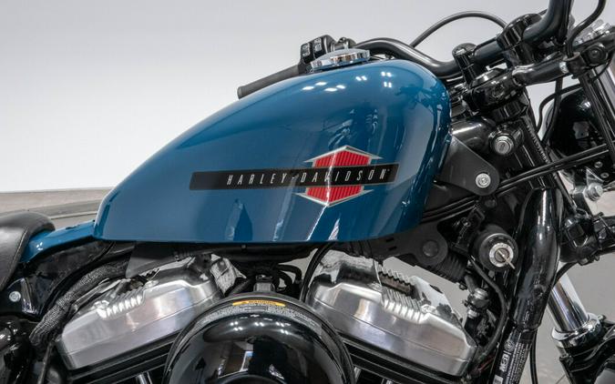 2021 HARLEY-DAVIDSON XL1200X FORTY-EIGHT in Billiard Teal with 7,533 miles!