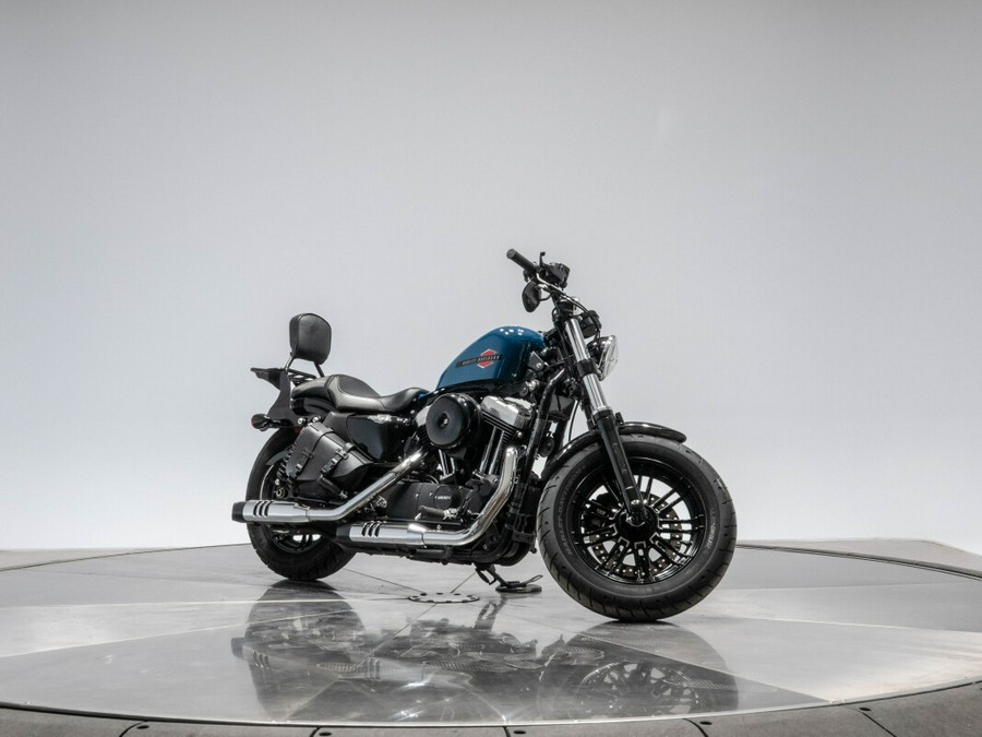 2021 HARLEY-DAVIDSON XL1200X FORTY-EIGHT in Billiard Teal with 7,533 miles!
