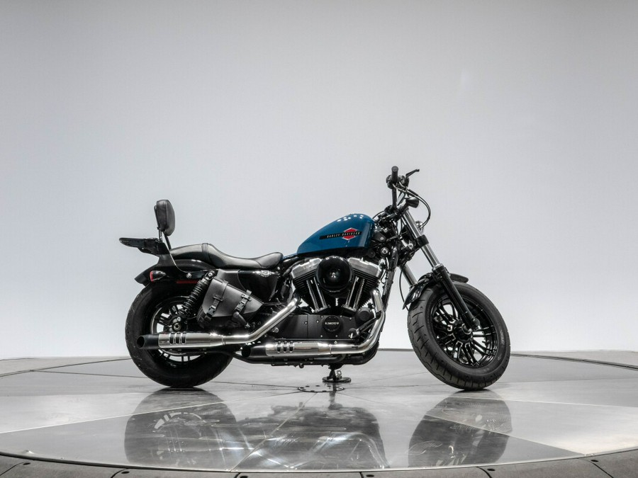 2021 HARLEY-DAVIDSON XL1200X FORTY-EIGHT in Billiard Teal with 7,533 miles!