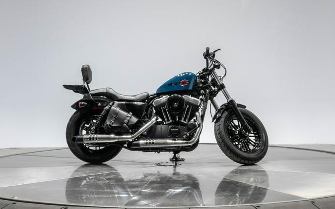 2021 HARLEY-DAVIDSON XL1200X FORTY-EIGHT in Billiard Teal with 7,533 miles!