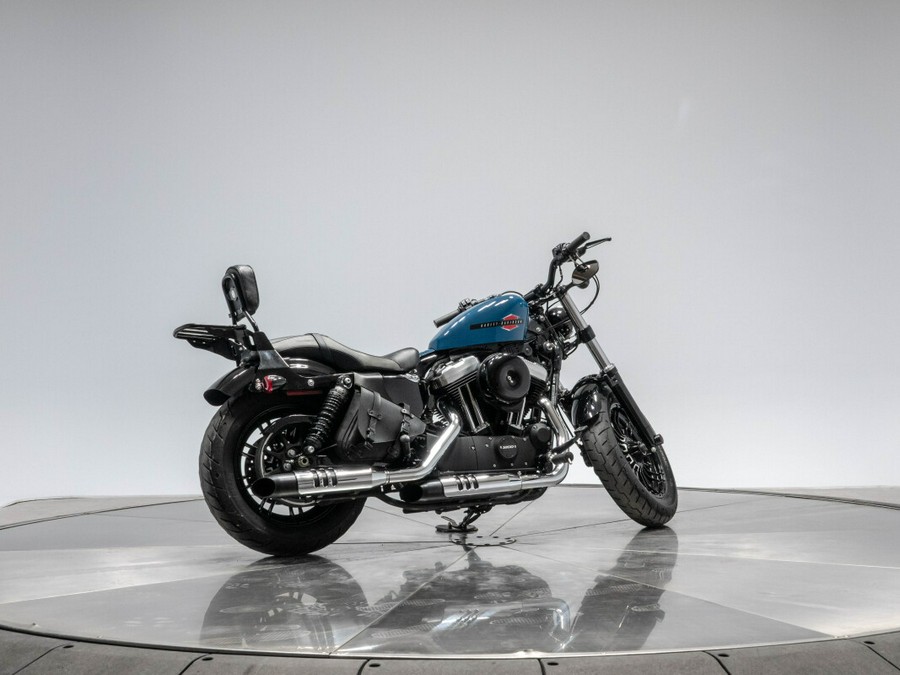 2021 HARLEY-DAVIDSON XL1200X FORTY-EIGHT in Billiard Teal with 7,533 miles!