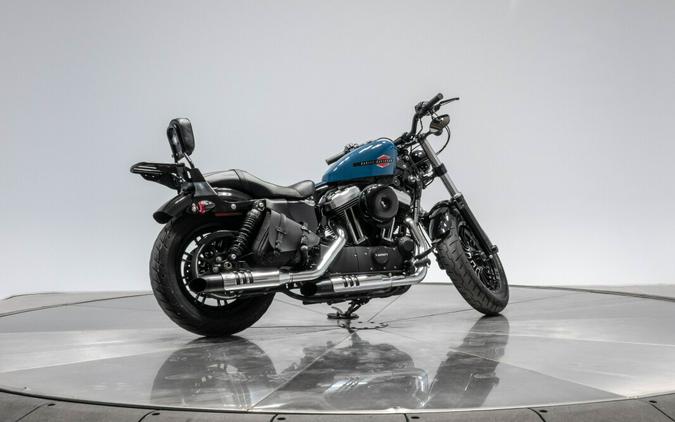 2021 HARLEY-DAVIDSON XL1200X FORTY-EIGHT in Billiard Teal with 7,533 miles!