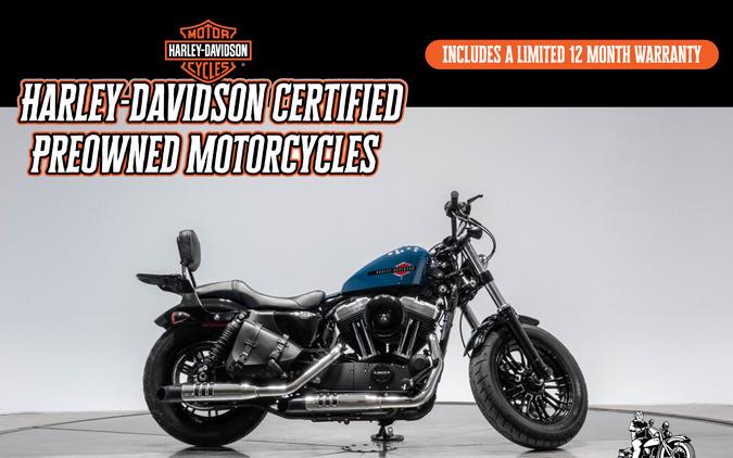 2021 HARLEY-DAVIDSON XL1200X FORTY-EIGHT in Billiard Teal with 7,533 miles!