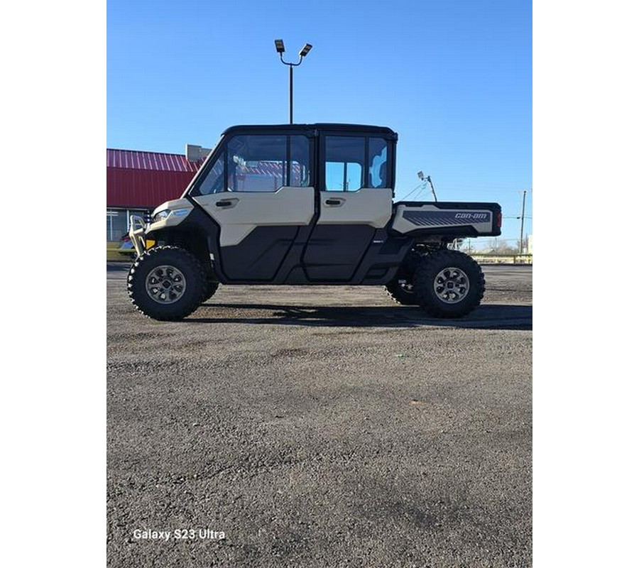 2024 Can-Am® Defender MAX Limited HD10 Desert Tan & Timeless Black