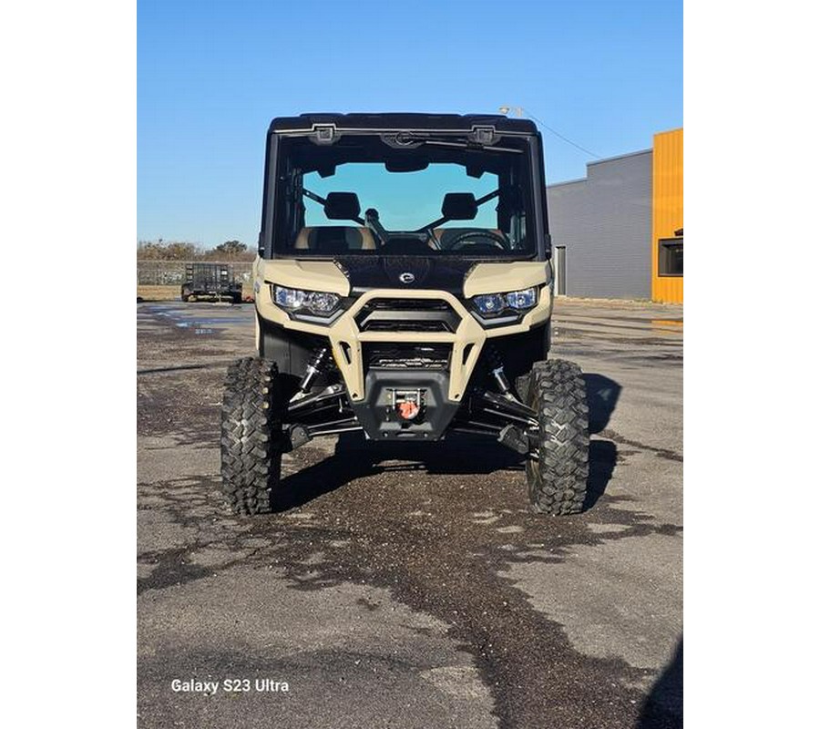 2024 Can-Am® Defender MAX Limited HD10 Desert Tan & Timeless Black