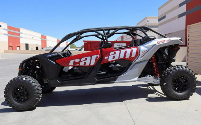 2025 Can-Am® Maverick X3 Max RS Turbo RR Fiery Red & Hyper Silver
