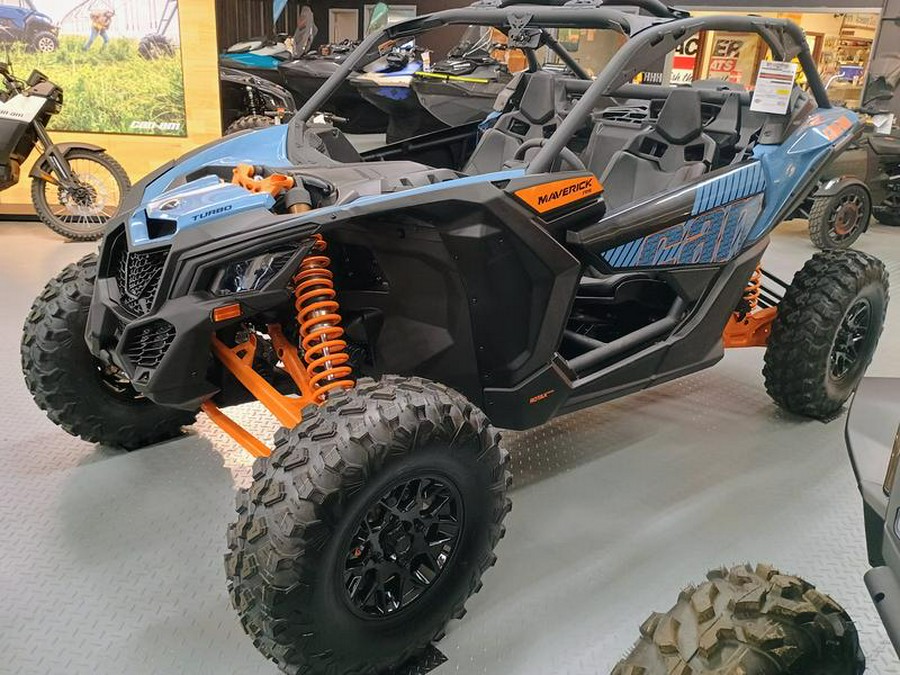 2025 Can-Am® Maverick X3 RS Turbo Scandi Blue & Orange Crush