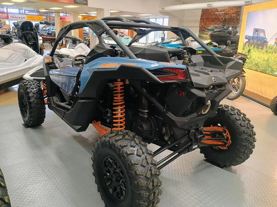 2025 Can-Am® Maverick X3 RS Turbo Scandi Blue & Orange Crush
