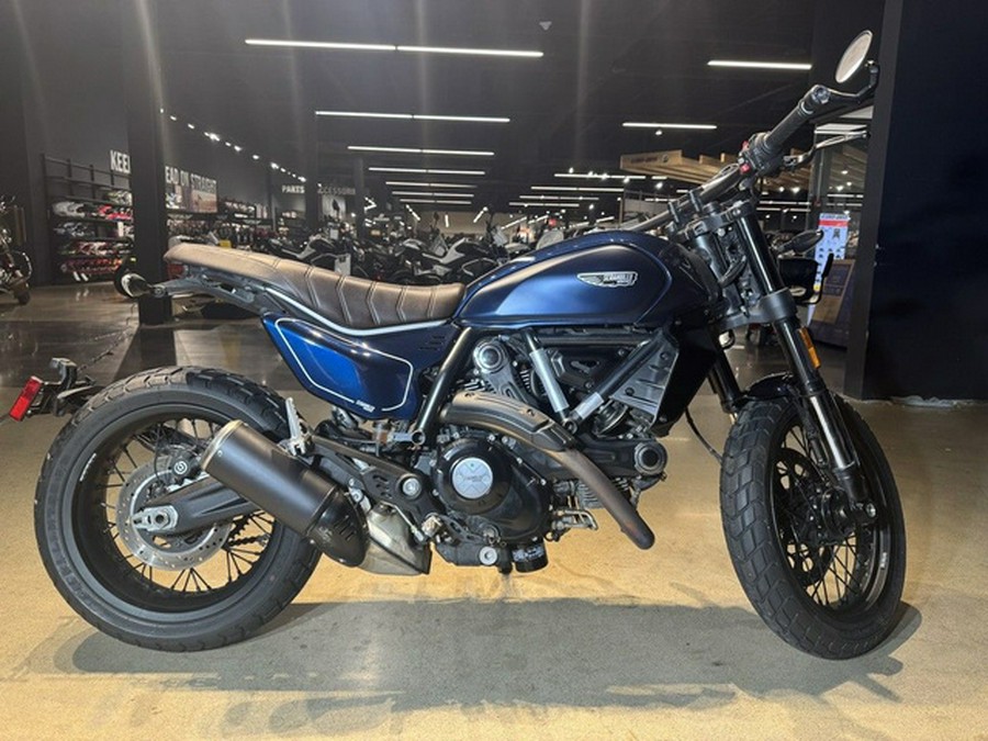 2024 Ducati Scrambler Nightshift (2G) Blue