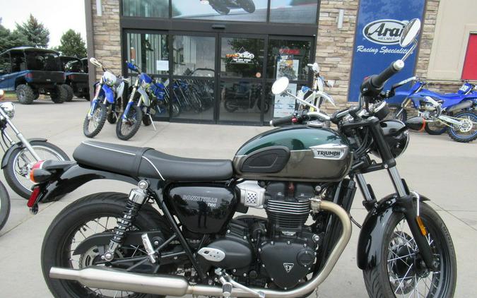 2024 Triumph Bonneville T100 Competition Green/Ironstone