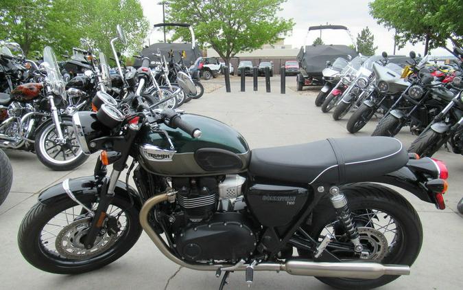 2024 Triumph Bonneville T100 Competition Green/Ironstone