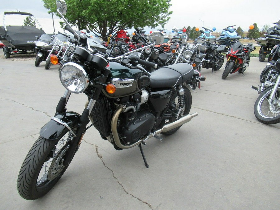 2024 Triumph Bonneville T100 Competition Green/Ironstone
