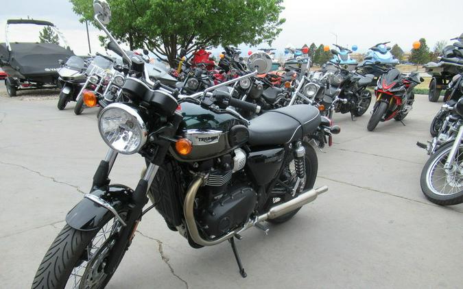 2024 Triumph Bonneville T100 Competition Green/Ironstone
