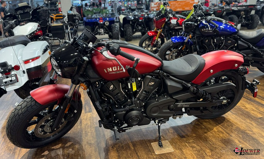 2025 Indian Motorcycle® Scout® Bobber Limited Sunset Red Smoke