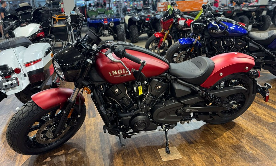 2025 Indian Motorcycle® Scout® Bobber Limited Sunset Red Smoke